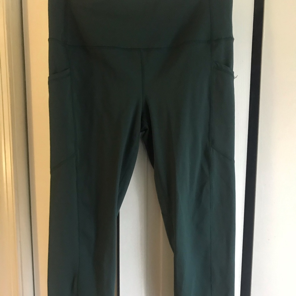 Yoga licious lux green leggings
